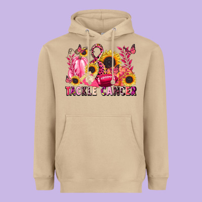 Tackle Cancer Heavyweight Hoodie Designed By Lillyallendesigns