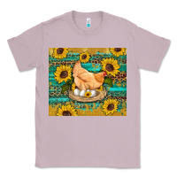 Lilac western farm chicken coop animals sunflowers leopard turquoise wooden Classic Tee - Artiststas