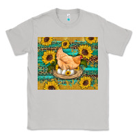 Moon Dust western farm chicken coop animals sunflowers leopard turquoise wooden Classic Tee - Artiststas