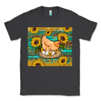 Smoke western farm chicken coop animals sunflowers leopard turquoise wooden Classic Tee - Artiststas