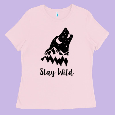 Ladies Tee stay wild