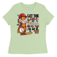 Let The Field Be Joyful And All That Is In It Ladies Tee | Teevron
