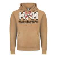 Vintage Camel mom she is clothed in gratitude counting blessings Vintage Hoodie - JahusDesignShop