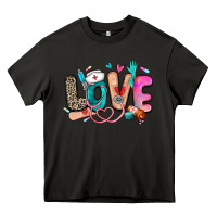 Asphalt love nurse Heavy Core Tee - Zillion Design Studio