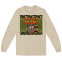 Mushroom Best Bucking Dad Ever Long Sleeve Tee - LillyAllenDesigns