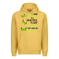 Antique Gold I know heaven is a beautiful place because they have my brother Premium Hoodie - Bettercallsaul