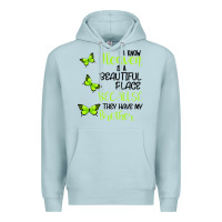 Blue Mist I know heaven is a beautiful place because they have my brother Premium Hoodie - Bettercallsaul