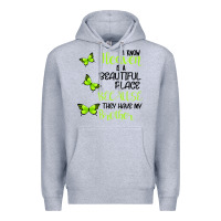 Heather Grey I know heaven is a beautiful place because they have my brother Premium Hoodie - Bettercallsaul