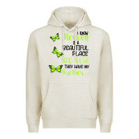 Oatmeal Heather I know heaven is a beautiful place because they have my brother Premium Hoodie - Bettercallsaul
