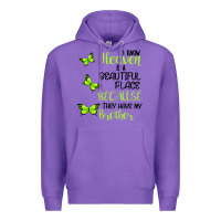 Purple I know heaven is a beautiful place because they have my brother Premium Hoodie - Bettercallsaul