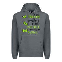 Rock I know heaven is a beautiful place because they have my brother Premium Hoodie - Bettercallsaul