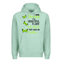Seafoam I know heaven is a beautiful place because they have my brother Premium Hoodie - Bettercallsaul