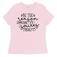 Bubblegum Pink smile Ladies Tee - Unal Design