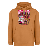 Meerkat pink ghost breast cancer awareness Heavyweight Hoodie - LillyAllenDesigns