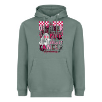 Sage pink ghost breast cancer awareness Heavyweight Hoodie - LillyAllenDesigns
