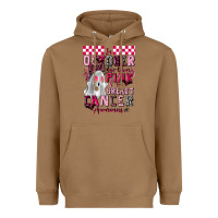 Toasted Coconut pink ghost breast cancer awareness Heavyweight Hoodie - LillyAllenDesigns