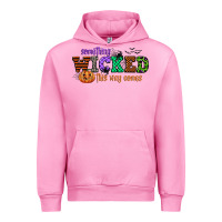 Fuchsia Pink something wicked this way comes Urban Hoodie - CowGirlArtShop