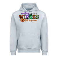 Heather Grey something wicked this way comes Urban Hoodie - CowGirlArtShop