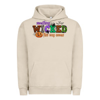Pigment French Oak something wicked this way comes Urban Hoodie - CowGirlArtShop