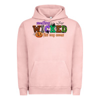 Pigment Salmon something wicked this way comes Urban Hoodie - CowGirlArtShop
