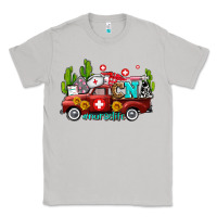 Moon Dust cna nurse truck with cactus and sunflowers Classic Tee - AdoDesignShop