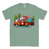 Sage cna nurse truck with cactus and sunflowers Classic Tee - AdoDesignShop