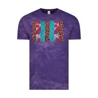 Cloud Purple valentines day leopard rose glitter brush stoke Vintage Tee - JahusDesignShop