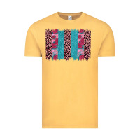Vintage Mustard valentines day leopard rose glitter brush stoke Vintage Tee - JahusDesignShop