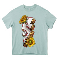 Arona sport baseball  lightning bolt Heavy Core Tee - texasbilliewilder