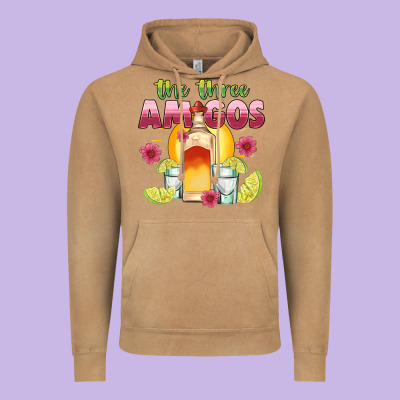 The Three Amigos Vintage Hoodie Designed By Jahusdesignshop