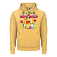 Vintage Mustard the three amigos Vintage Hoodie - JahusDesignShop