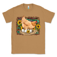 Toasted Coconut western farm chicken coop animals eggs sunflowers leopard serape woode Classic Tee - Artiststas