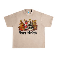 French Oak happy holidays Urban Heavy Tee - JahusDesignShop
