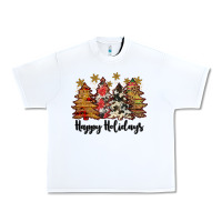 White happy holidays Urban Heavy Tee - JahusDesignShop