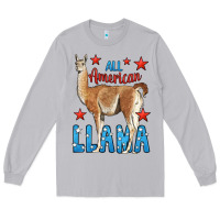 Moon Dust All American Llama Long Sleeve Tee - LillyAllenDesigns