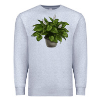 Heather Grey Peace Lily Premium Sweatshirt - LillyAllenDesigns
