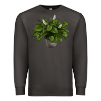 Smoke Peace Lily Premium Sweatshirt - LillyAllenDesigns
