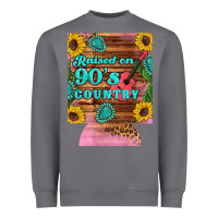 Storm raised 90's country guitar cactus sunflower's 12 oz can cooler (regula Heavyweight Sweatshirt - Artiststas