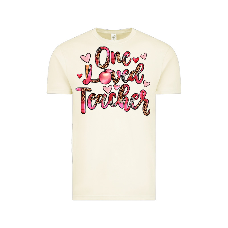 One Loved Teacher Vintage Tee by JahusDesignShop | Teevron
