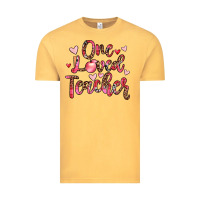 Vintage Mustard one loved teacher Vintage Tee - JahusDesignShop