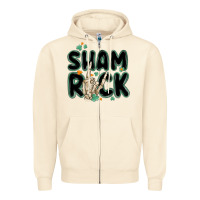 Sandshell sham rock Zipper Hoodie - MaliasSmallBusiness