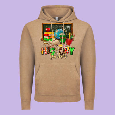 History Teacher Vintage Hoodie Designed By Adodesignshop