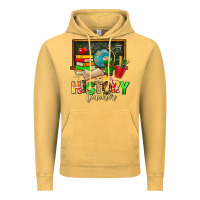 Vintage Mustard history teacher Vintage Hoodie - AdoDesignShop