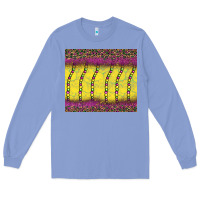 Colony Blue mardi gras bead leopard Long Sleeve Tee - BarkalooDesign