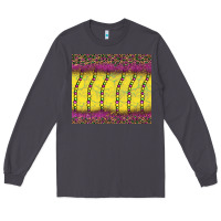Smoke mardi gras bead leopard Long Sleeve Tee - BarkalooDesign