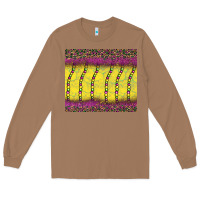 Toasted Coconut mardi gras bead leopard Long Sleeve Tee - BarkalooDesign