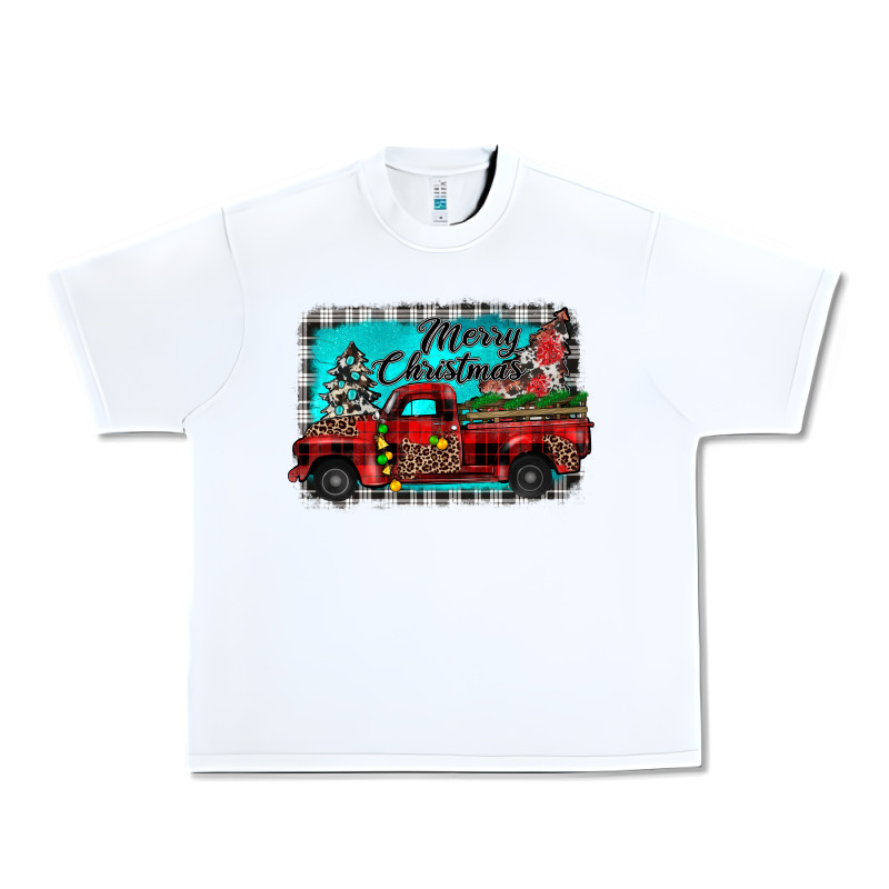 Truck Merry Christmas Urban Heavy Tee by JahusDesignShop | Teevron