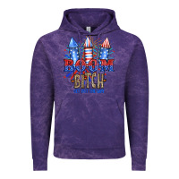 Cloud Purple Boom Bıtch Get Out The Way Vintage Hoodie - JahusDesignShop