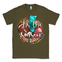 Army Green tis the season football helmet Classic Tee - AdoDesignShop