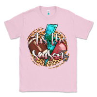 Bubblegum Pink tis the season football helmet Classic Tee - AdoDesignShop